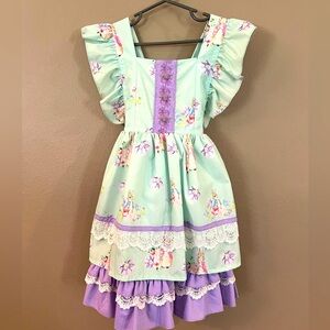 Easter Dress  bunny print